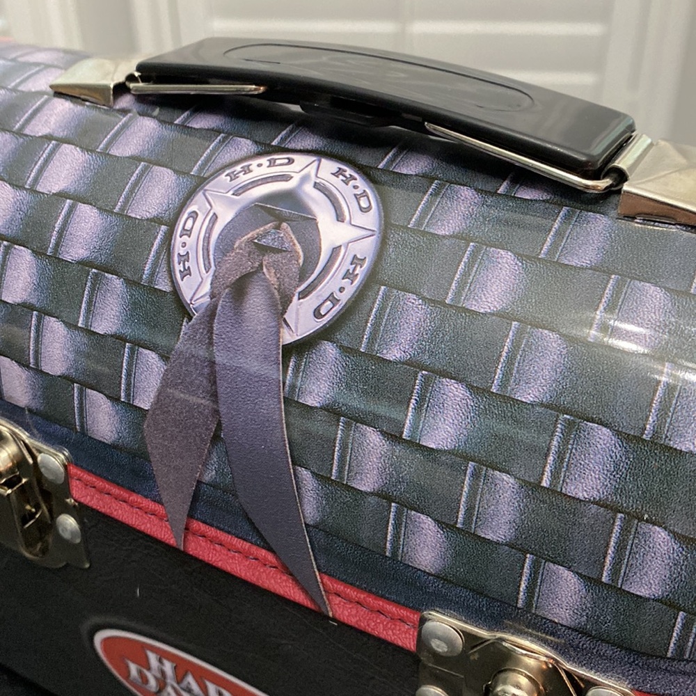 Harley-Davidson Vintage Tin Lunch Box - Picture 8 of 16